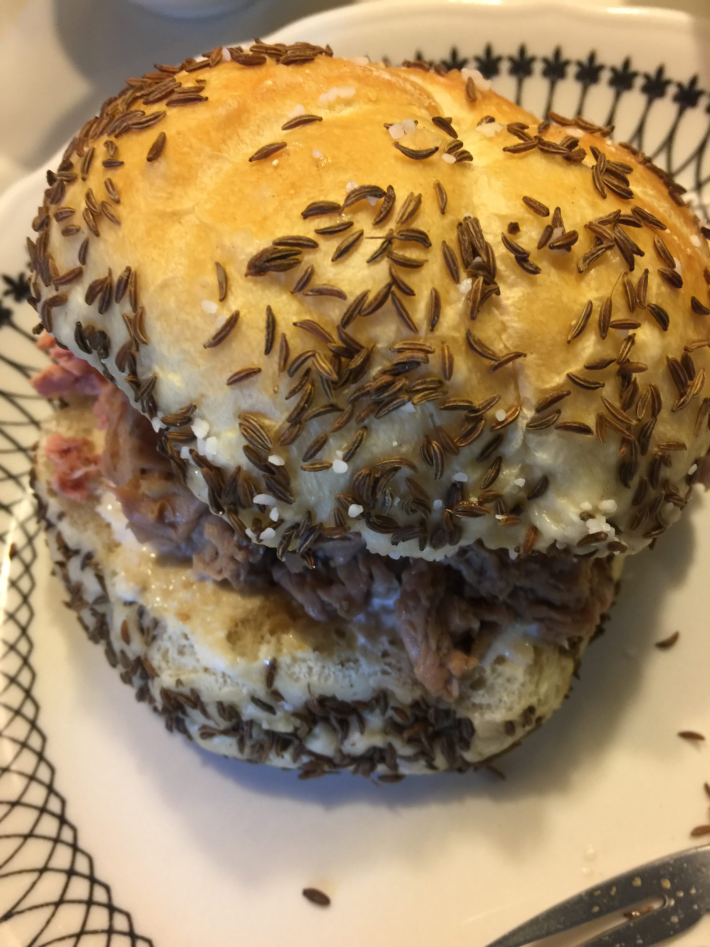 Wickedly good Beef on Weck